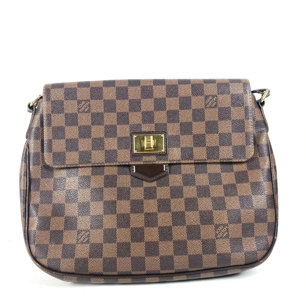 LOUIS VUITTON Brown Damier Canvas Shoulder Bag